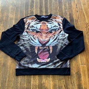 TOPMAN TIGER SWEATSHIRT M